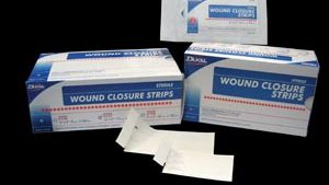 Wound Closure Strip, Sterile, ¼" x 1½", 6/pkg, 50 pkg/bx