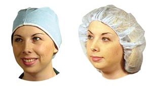 DUKAL NURSES CAPS(cs)