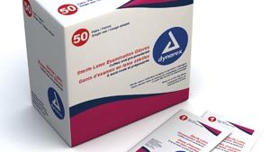 DYNAREX LATEX EXAM GLOVES - STERILE(cs)