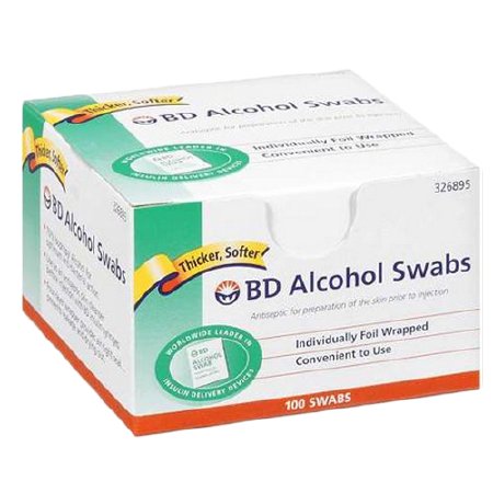 BD ALCOHOL SWABS(cs)