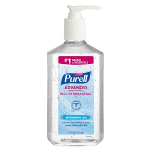 PURELL® Advanced Hand Sanitizer Refreshing Gel, 12 fl oz Pump Bottle