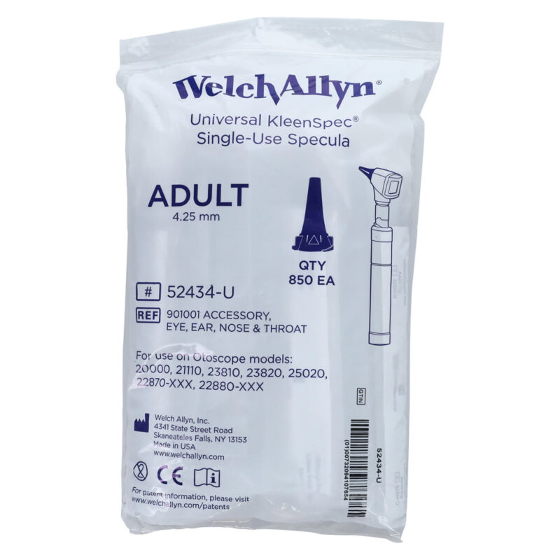 Welch Allyn® KleenSpec® Disposable Ear Specula, 4.25 mm, Adult