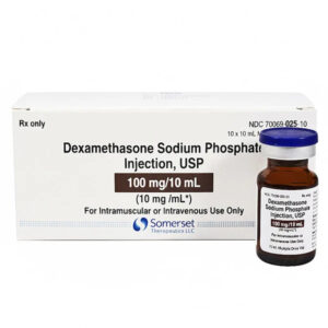 Dexamethasone Sodium Phosphate Injection, USP, 10 mg/mL, 10 mL Multiple-Dose Vial (Box of 10)
