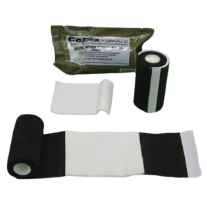 CoFlex® UMAFD Trauma Pressure Dressing with Wrap, 4" x 3 yd, Black, Non-Sterile