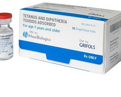 Td Vaccine 7 Years of Age and Older Tetanus and Diphtheria Toxoids Adsorbed Injection Single Dose Vial 0.5 mL(pk)