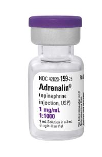Adrenalin Injection 1mg/mL 1:1000 SDV 1mL Each(btl)