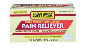 SAJ SELECT BRAND ANALGESIC-CAPLETS(cs)