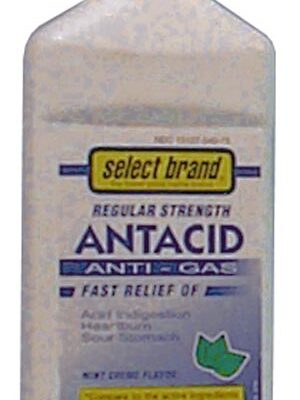 SAJ SELECT BRAND ANTACIDS-ANTIGAS(cs)