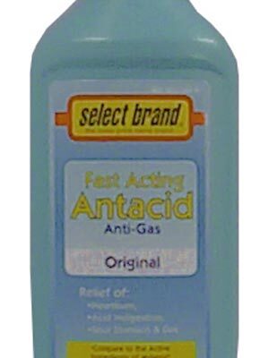 SAJ SELECT BRAND ANTACIDS-ANTIGAS(cs)