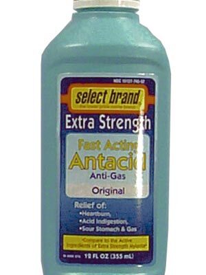 SAJ SELECT BRAND ANTACIDS-ANTIGAS(cs)