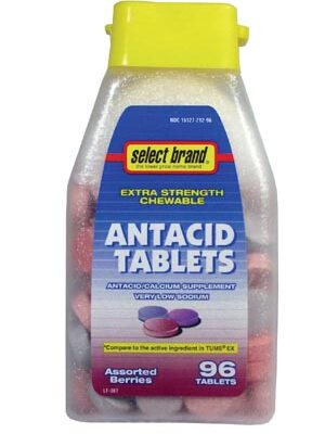 SAJ SELECT BRAND ANTACIDS-TABLETS(cs)