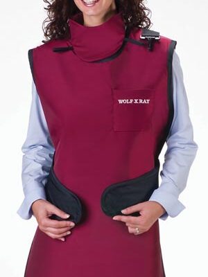 WOLF X-RAY EASY WRAP APRONS WITH COLLAR(ea)