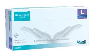 ANSELL MICRO-TOUCH® NITRILE POWDER-FREE SYNTHETIC MEDICAL EXAMINATION GLOVES(cs)