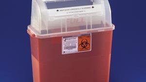 COVIDIEN/MEDICAL SUPPLIES GATORGUARD IN-PATIENT ROOM SHARPS CONTAINERS(cs)