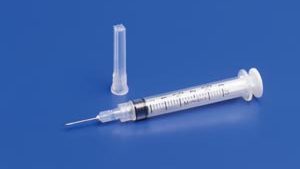 COVIDIEN/MEDICAL SUPPLIES MONOJECT™ 3ML SYRINGES(cs)