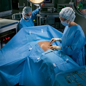 HALYARD LAPAROTOMY PACK(cs)
