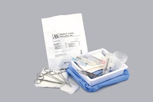 MEDICAL ACTION LACERATION TRAY(cs)