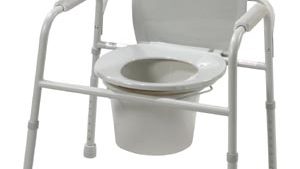 DRIVE MEDICAL DELUXE COMMODE(cs)