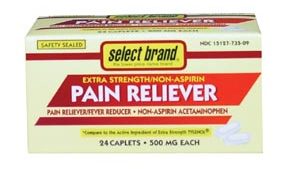 SAJ SELECT BRAND ANALGESIC-CAPLETS(cs)