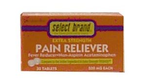 SAJ SELECT BRAND ANALGESIC-TABLETS(cs)