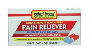 SAJ SELECT BRAND ANALGESIC-RAPID RELEASE(cs)