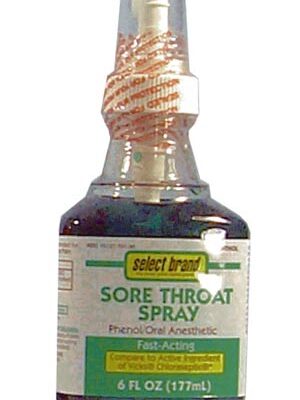 SAJ SELECT BRAND THROAT SPRAY(cs)