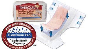 PRINCIPLE BUSINESS TRANQUILITY® TOPLINER™ BOOSTER PAD(cs)