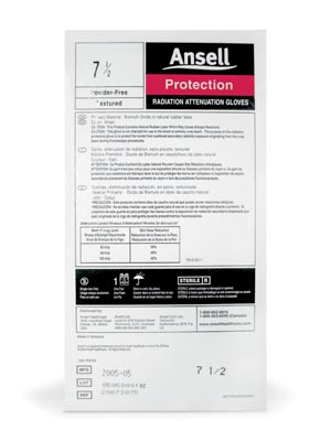 ANSELL RADIATION ATTENUATION GLOVES(cs)