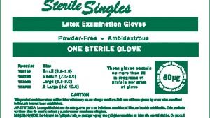 INNOVATIVE DERMASSIST® POWDER-FREE STERILE LATEX EXAM GLOVES(cs)