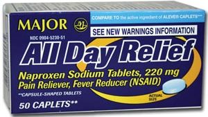 MAJOR ANALGESIC CAPLETS(ea)