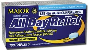 MAJOR ANALGESIC CAPLETS(ea)