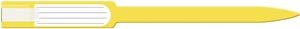 MEDICAL ID SOLUTIONS 10" SELF ADHESION INSERT WRISTBANDS - SOFT VINYL(bx)