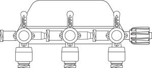 B BRAUN ULTRAPORT™ LUER-ACTIVATED NEEDLE-FREE STOPCOCKS(cs)