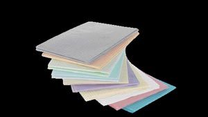 MEDICOM DRY-BACK® PLUS DENTAL BIBS 3+1-PLY(cs)