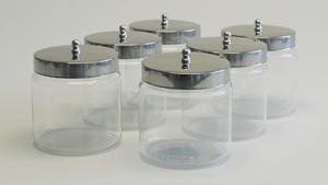 GRAHAM FIELD GRAFCO® UNLABELED GLASS DRESSING JARS(cs)