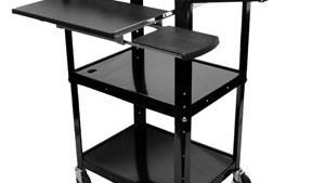 LUXOR MOBILE COMPUTER WORKSTATION - ALL STEEL(ea)