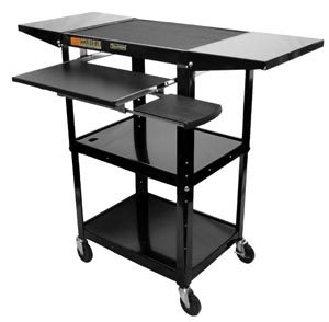 LUXOR MOBILE COMPUTER WORKSTATION - ALL STEEL(ea)