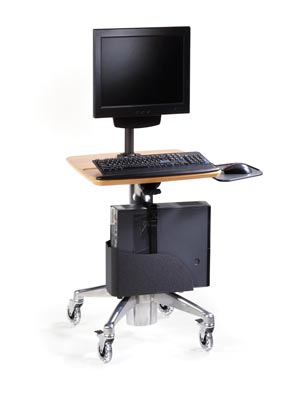 MIDMARK 6202 CARE EXCHANGE FLAT PANEL PC CART(ea)