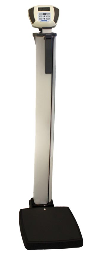HEALTH O METER PROFESSIONAL DIGITAL SCALE WITH DIGITAL HEIGHT ROD(ea)