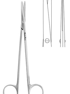 MILTEX MEISTERHAND METZENBAUM SCISSORS(ea)