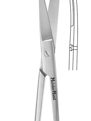 MILTEX MEISTERHAND OPERATING ROOM (O.R.) SCISSORS(ea)