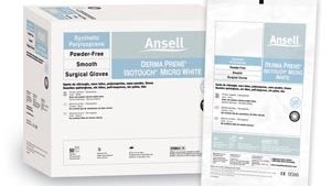 ANSELL GAMMEX® NON-LATEX PI MICRO WHITE SURGICAL GLOVES(cs)