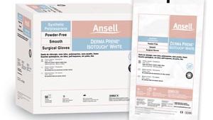 ANSELL GAMMEX® NON-LATEX PI WHITE POWDER-FREE SYNTHETIC SURGICAL GLOVES(cs)
