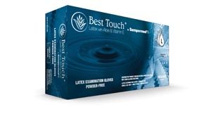 SEMPERMED BEST TOUCH® LATEX GLOVES WITH ALOE & VITAMIN E(cs)