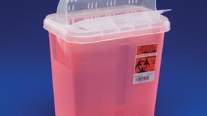 COVIDIEN/MEDICAL SUPPLIES IN-ROOM CONTAINERS WITH ALWAYS-OPEN LIDS(cs)