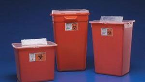 COVIDIEN/MEDICAL SUPPLIES LARGE VOLUME SHARPS CONTAINERS(cs)