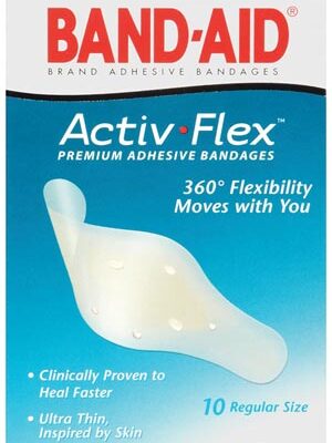 J&J BAND-AID® ADHESIVE BANDAGE ACTIV FLEX™(cs)