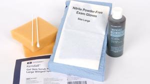 COVIDIEN/MEDICAL SUPPLIES CURITY™ STERILE WET SKIN SCRUB PACKS(cs)