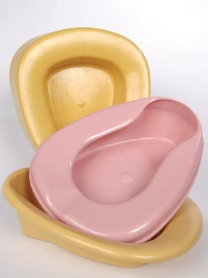 MEDEGEN STACKABLE BEDPANS(cs)