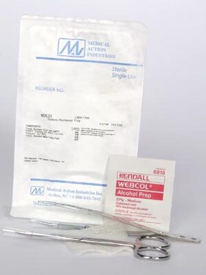 MEDICAL ACTION SUTURE REMOVAL KITS(cs)